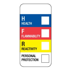 1" x 2" HMIS Words Label