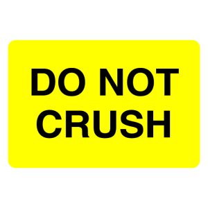 2" x 3" Do Not Crush Label