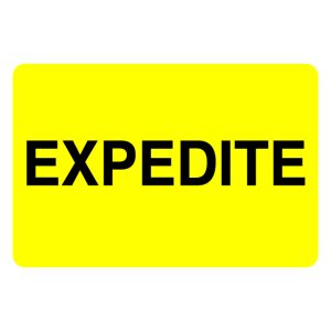 2" x 3" Expedite Label
