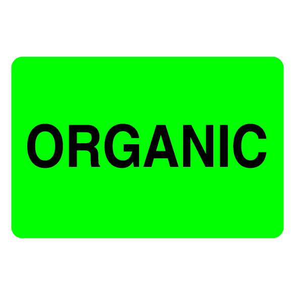 2″ x 3″ Organic Label