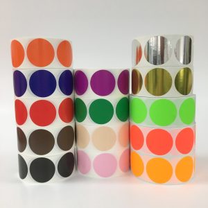 1.5" Color Coding Circle Labels