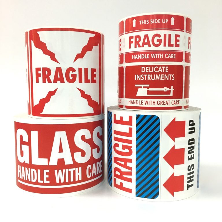 Fragile Handle With Care Labels