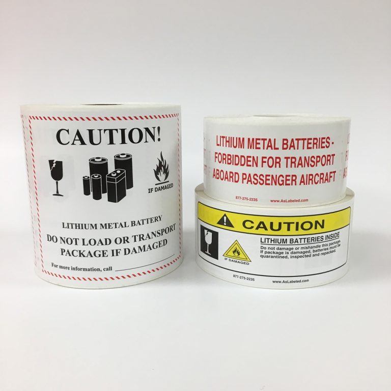Lithium Battery Labels