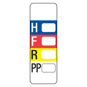 0.5" x 1.5" HMIS - Blank